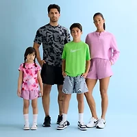 Nike Club Big Kid Unisex Crew Neck Short Sleeve Regular Fit Graphic T-Shirt