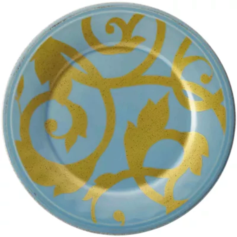 Rachael Ray® Gold Scroll Salad Plate
