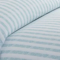 Casual Comfort Premium Ultra Soft Puffed Rugged Stripes Duvet Cover Set