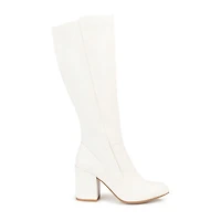 Journee Collection Womens Tavia Block Heel Dress Boots