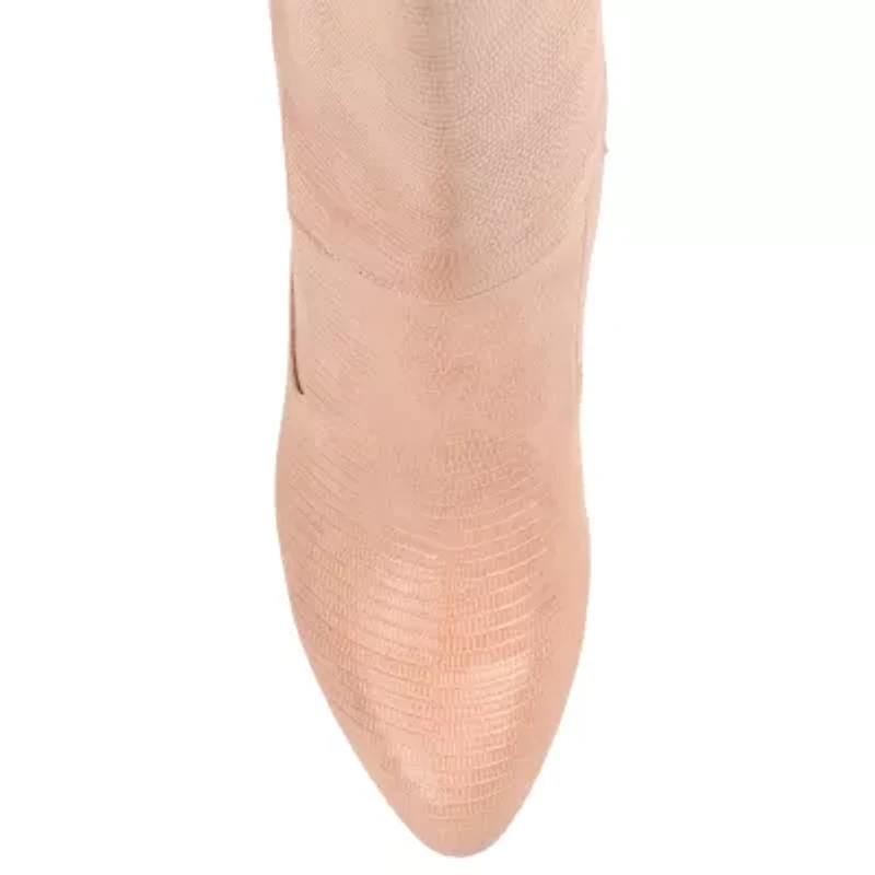 Journee Collection Womens Tavia Block Heel Dress Boots