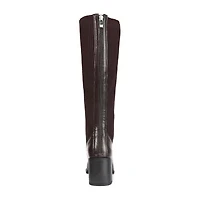 Journee Collection Womens Winny Stacked Heel Dress Boots