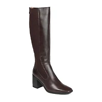 Journee Collection Womens Winny Stacked Heel Dress Boots