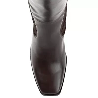 Journee Collection Womens Winny Stacked Heel Dress Boots