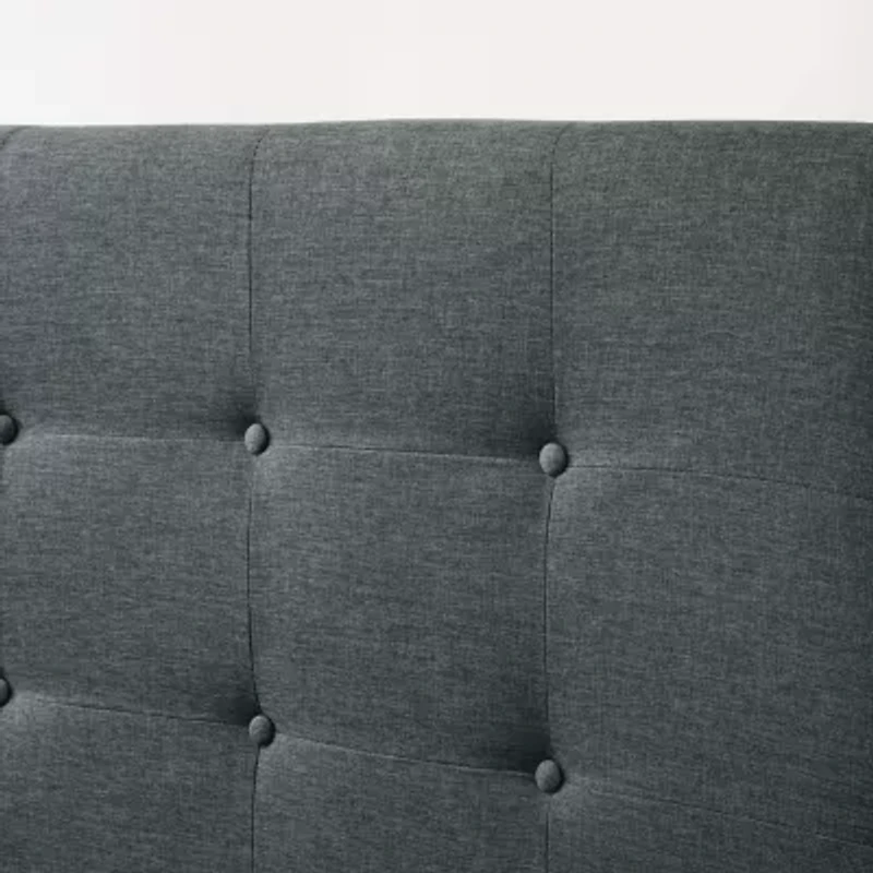 Addyson Upholstered Tufted Platform Bed
