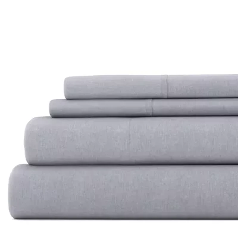 Casual Comfort Linen Rayon From Bamboo Deep Pocket Sheet Set