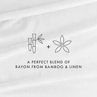 Casual Comfort Linen Rayon From Bamboo Deep Pocket Sheet Set