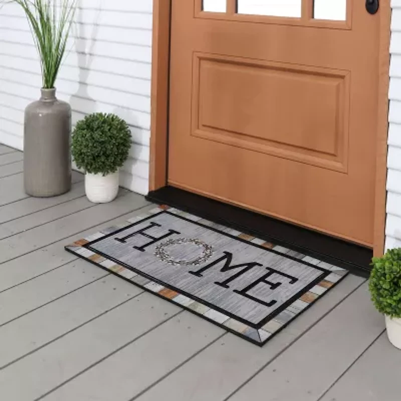 Mohawk Home Homestead Wreath Polyester 18"X30" Doormat