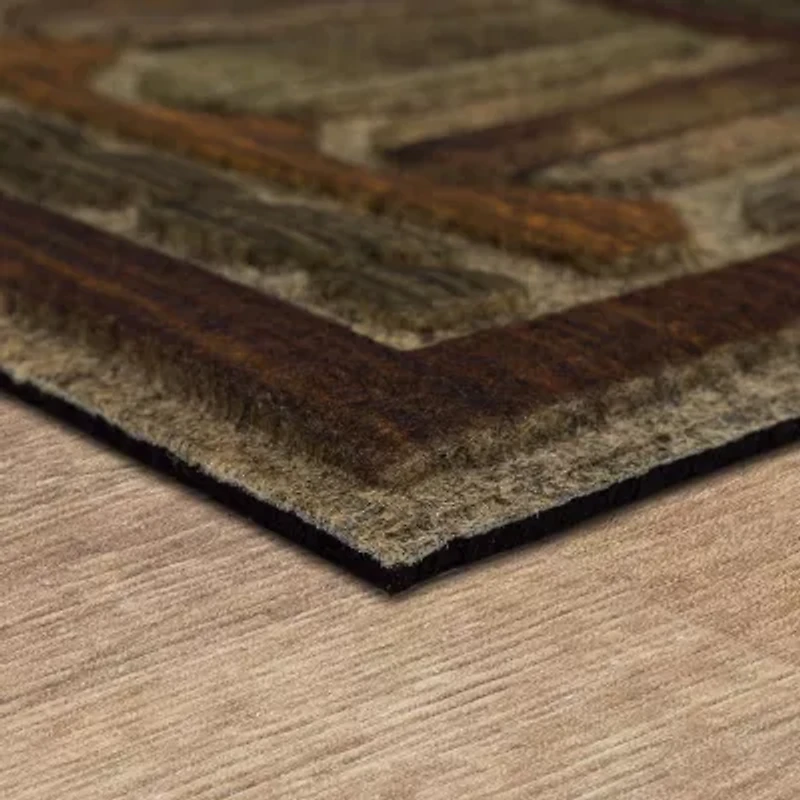 Mohawk Home Boardwalk Path Polyester 24"X36" Slice Doormat