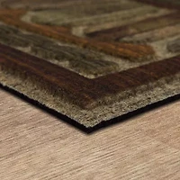 Mohawk Home Boardwalk Path Polyester 24"X36" Slice Doormat