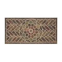 Mohawk Home Ornamental Brick Polyester 24"X48" Doormat