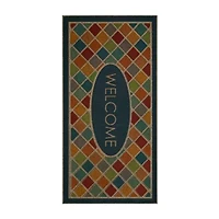 Mohawk Home Ornamental Crosshatch Polyester 24"X48" Doormat