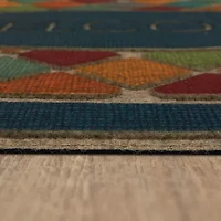 Mohawk Home Ornamental Crosshatch Polyester 24"X48" Doormat