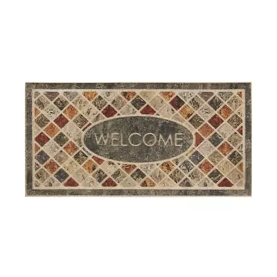 Mohawk Home Ornamental Mineral Stone Polyester 24"X48" Doormat
