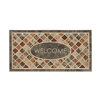 Mohawk Home Ornamental Mineral Stone Polyester 24"X48" Doormat