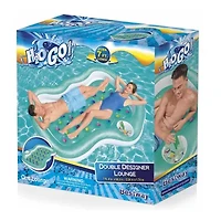 H2ogo! Double Designer Pool Lounge Inflatable Pool