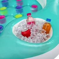 H2ogo! Double Designer Pool Lounge Inflatable Pool
