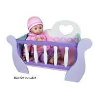 Lissi Wooden Babydoll Cradle Baby Play