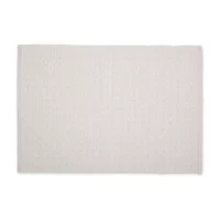 Design Imports Lavender Fog Dobby Dots Rib 6-pc. Placemat