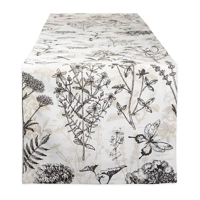 Design Imports Botanical Table Runner