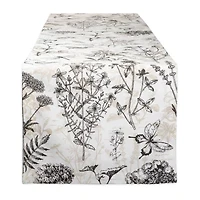 Design Imports Botanical Table Runner