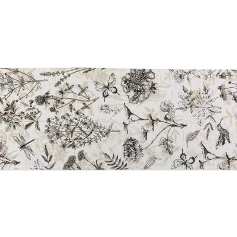 Design Imports Botanical Table Runner