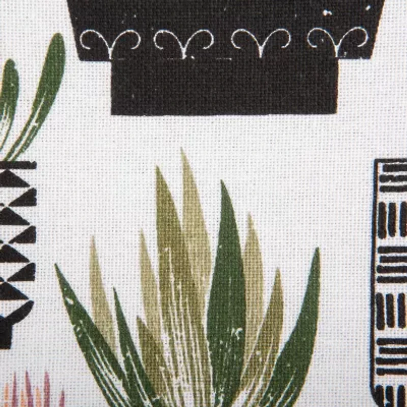 Design Imports Urban Oasis Cactus Table Runner
