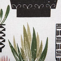 Design Imports Urban Oasis Cactus Table Runner