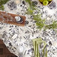 Design Imports Botanical Tablecloth