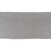 Design Imports Gray Diamond Table Runner