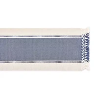 Design Imports Dobby Stripe Table Runner