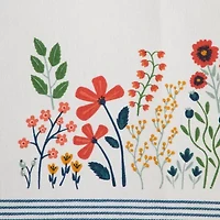 Design Imports Flower Garden Embellished Table Runner