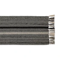 Design Imports Farmhouse Braided Stripe Table Runner