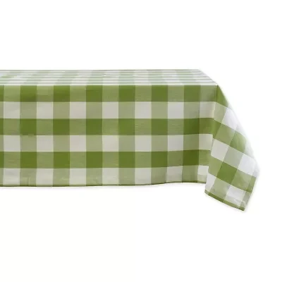 Design Imports Buffalo Check Tablecloth