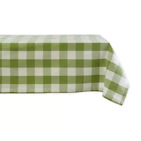 Design Imports Buffalo Check Tablecloth