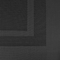 Design Imports Black Doubleframe Table Runner