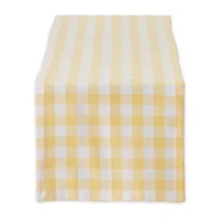 Design Imports Checkered Tabletop Table Runner