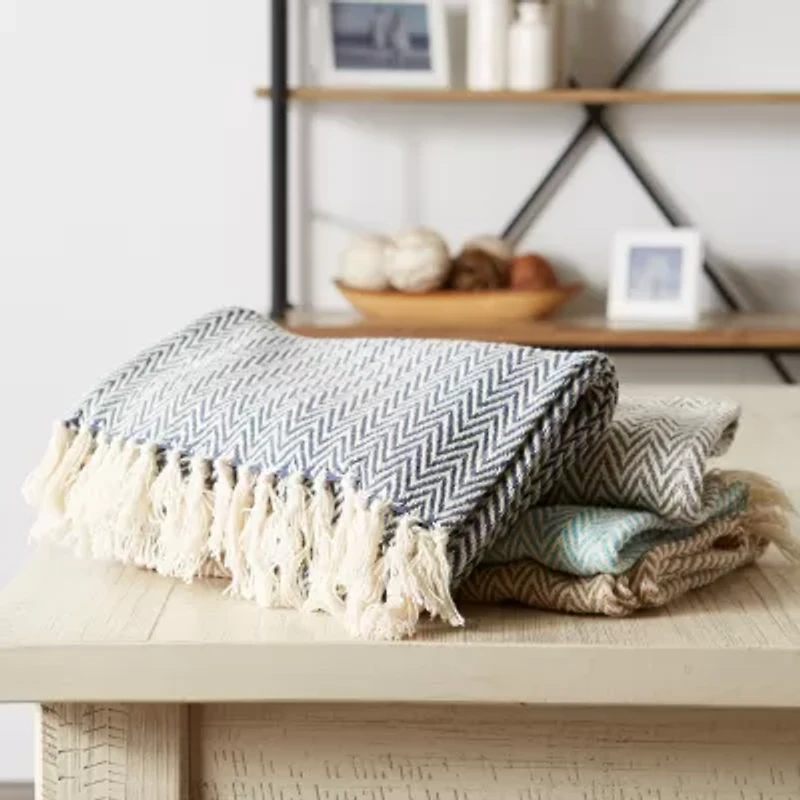 Design Imports Handloom Chevron Table Runners
