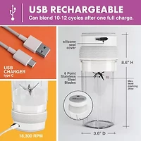 Bionic Blade Portable Rechargeable Blender with 26oz Cup