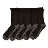 Xersion Running Mens 5 Pair Crew Socks