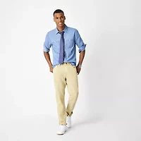 mutual weave Mens Long Sleeve Regular Fit Button-Down Shirt