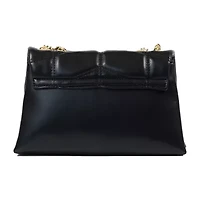 Nicole Miller Quilted Chain Shoulder Bag