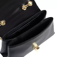 Nicole Miller Quilted Chain Shoulder Bag