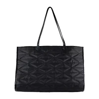 Nicole Miller Nylon Box Tote Bag