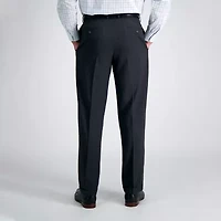 Haggar E-CLO Mens Classic Fit Pleated Pant