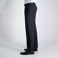 Haggar E-CLO Mens Classic Fit Pleated Pant