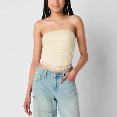 Arizona Crop Womens Tube Top Juniors