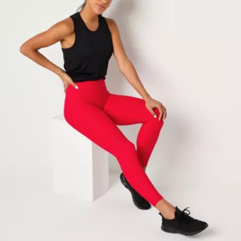 Xersion EverContour+ Womens Moisture Wicking High Rise 25" 7/8 Ankle Legging