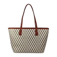 Nicole Miller Monogram Tote Bag