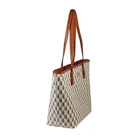 Nicole Miller Monogram Tote Bag